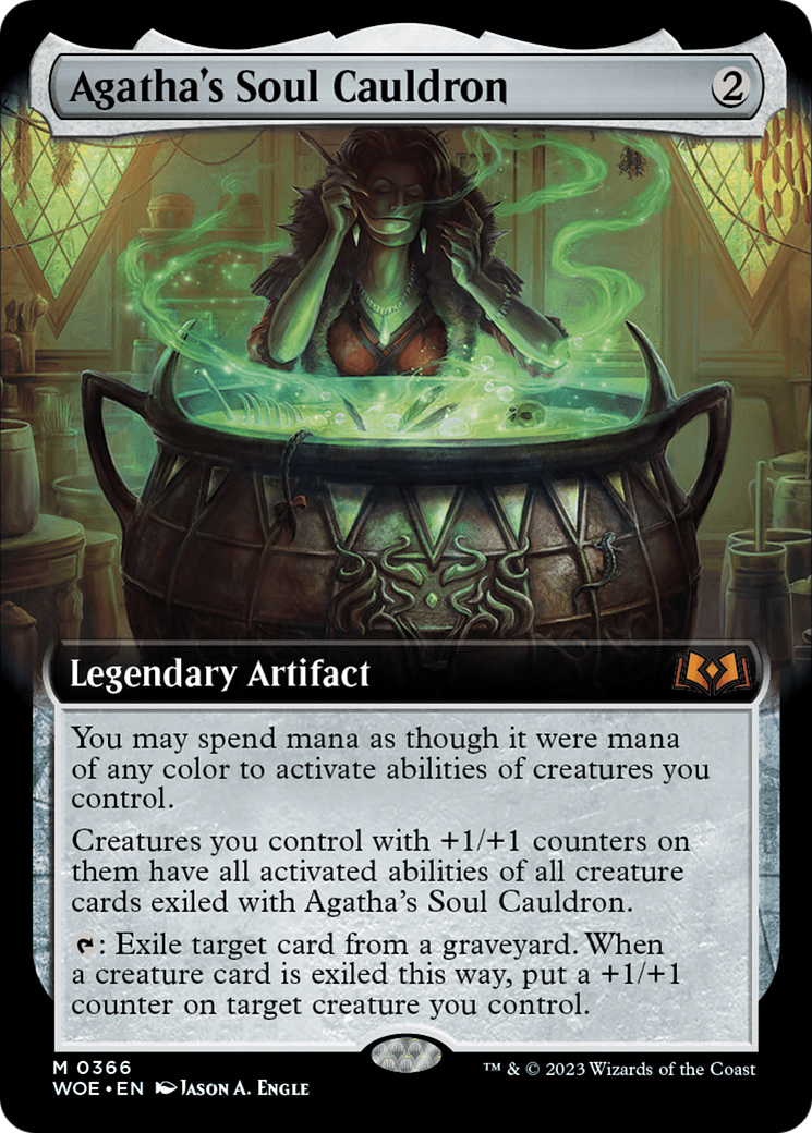 Agatha's Soul Cauldron (Extended Art) [Wilds of Eldraine] | RetroPlay Games