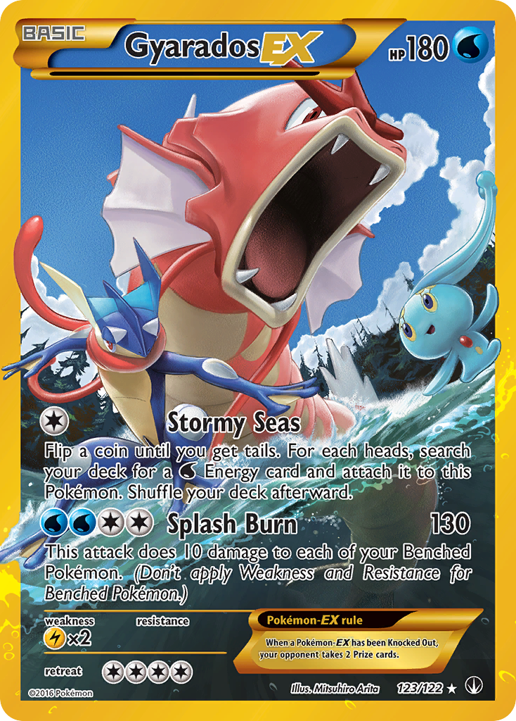 Gyarados EX (123/122) [XY: BREAKpoint] | RetroPlay Games