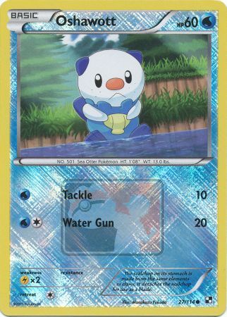 Oshawott (27/114) (League Promo) [Black & White: Base Set] | RetroPlay Games