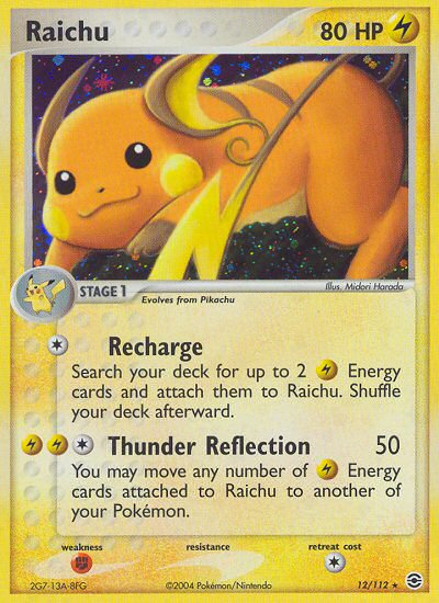 Raichu (12/112) [EX: FireRed & LeafGreen] | RetroPlay Games