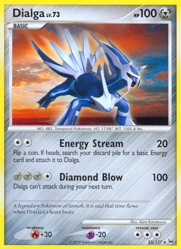 Dialga (23/127) [Platinum: Base Set] | RetroPlay Games