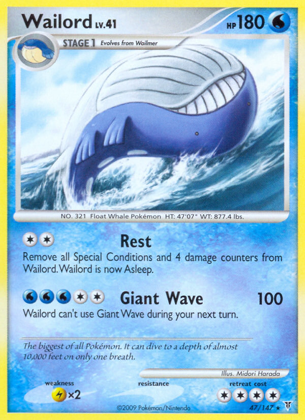 Wailord (47/147) [Platinum: Supreme Victors] | RetroPlay Games