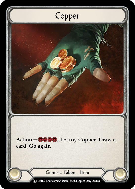 Copper [U-CRU197] (Crucible of War Unlimited)  Unlimited Rainbow Foil | RetroPlay Games