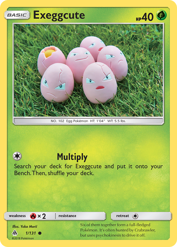 Exeggcute (1/131) [Sun & Moon: Forbidden Light] | RetroPlay Games