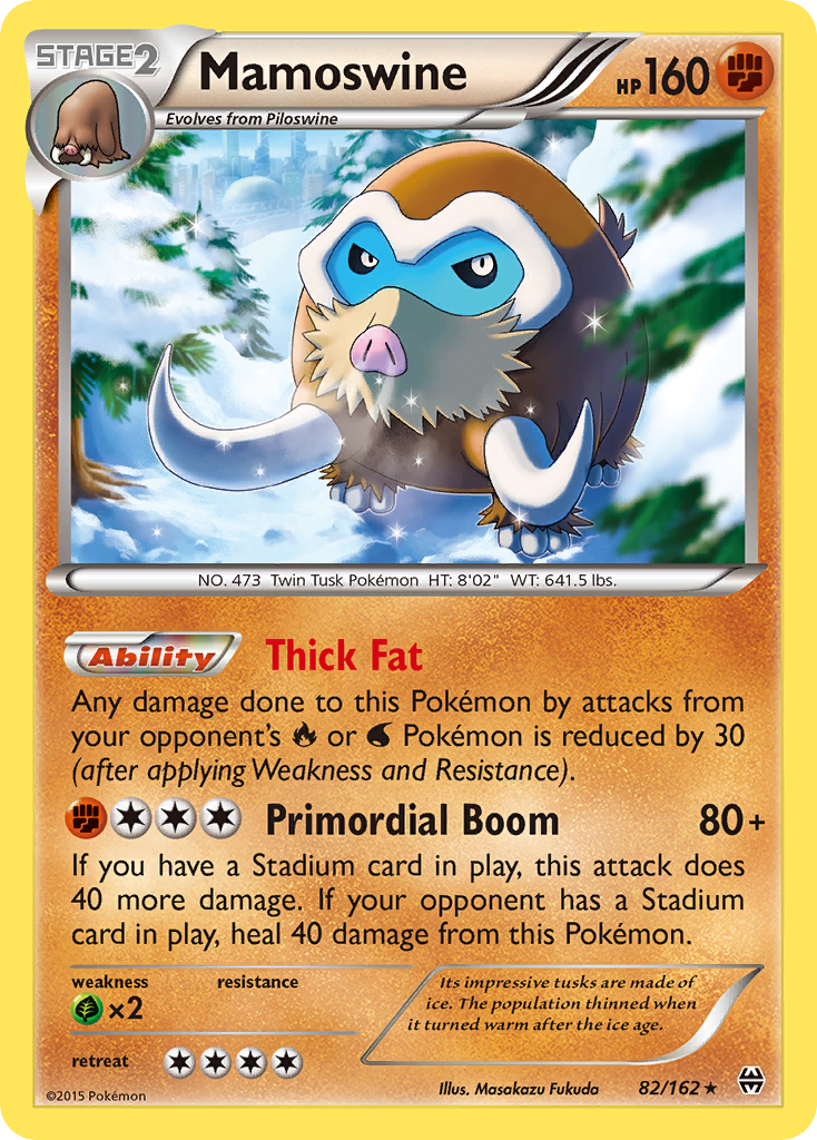 Mamoswine (82/162) [XY: BREAKthrough] | RetroPlay Games