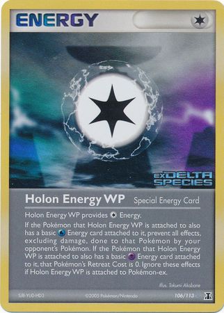 Holon Energy WP (106/113) (Stamped) [EX: Delta Species] | RetroPlay Games