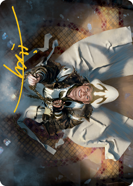 Jerren, Corrupted Bishop Art Card (Gold-Stamped Signature) [Innistrad: Midnight Hunt Art Series] | RetroPlay Games