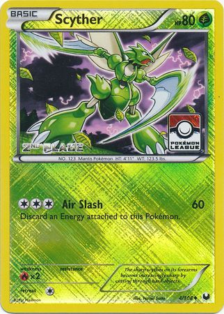 Scyther (4/108) (League Promo 2nd Place) [Black & White: Dark Explorers] | RetroPlay Games