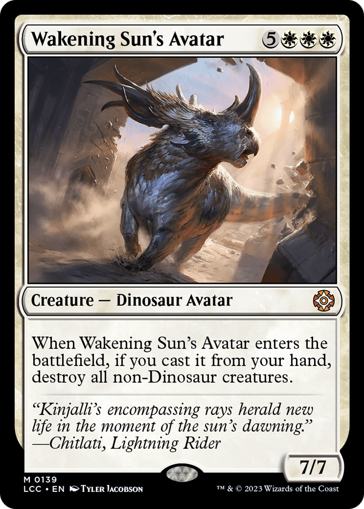 Wakening Sun's Avatar [The Lost Caverns of Ixalan Commander] | RetroPlay Games