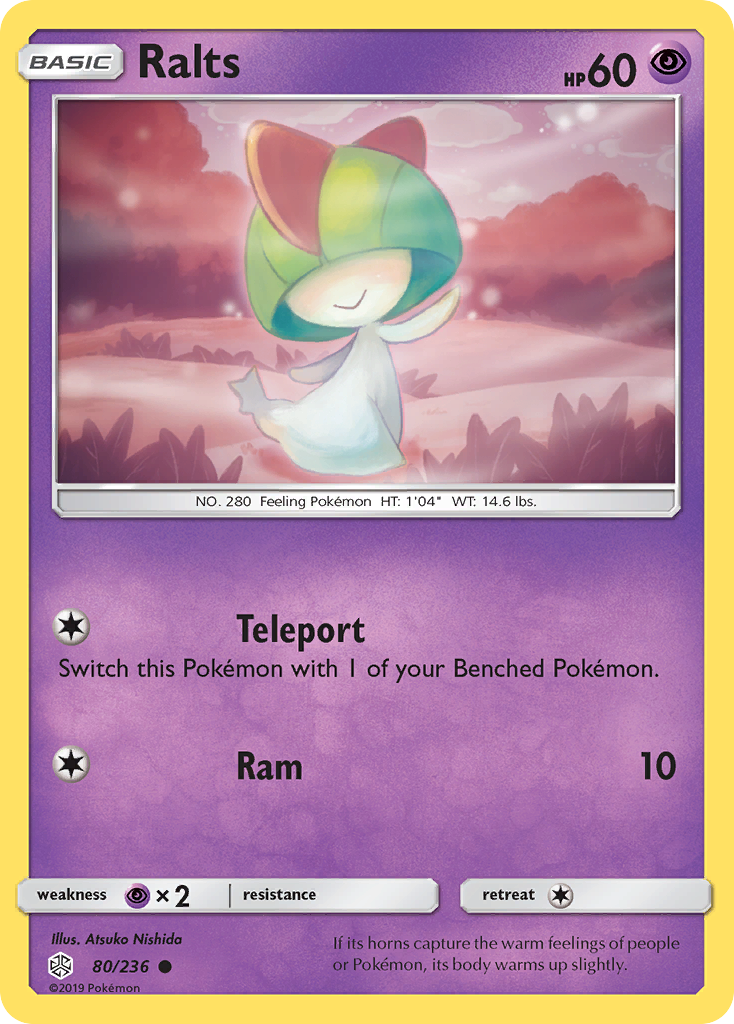 Ralts (80/236) [Sun & Moon: Cosmic Eclipse] | RetroPlay Games