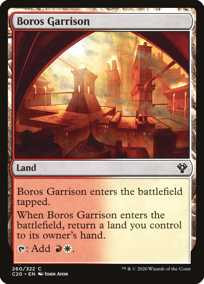 Boros Garrison [Commander 2020] | RetroPlay Games