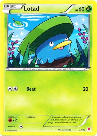 Lotad (23/30) [XY: Trainer Kit 2 - Latias] | RetroPlay Games