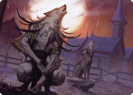 Lord of the Ulvenwald Art Card [Innistrad: Midnight Hunt Art Series] | RetroPlay Games