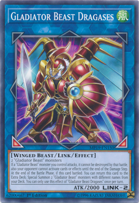 Gladiator Beast Dragases [MP19-EN150] Common | RetroPlay Games