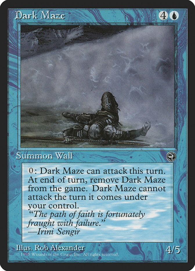 Dark Maze (Irini Sengir Flavor Text) [Homelands] | RetroPlay Games