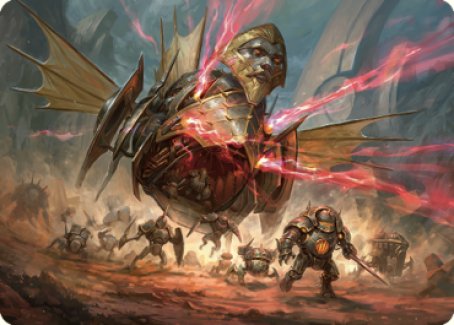 Liberator, Urza's Battlethopter Art Card [The Brothers' War Art Series] | RetroPlay Games