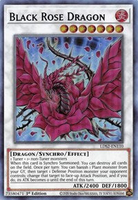 Black Rose Dragon (Purple) [LDS2-EN110] Ultra Rare | RetroPlay Games