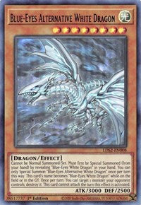 Blue-Eyes Alternative White Dragon (Purple) [LDS2-EN008] Ultra Rare | RetroPlay Games