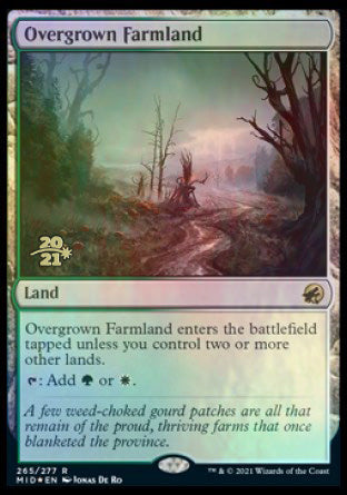 Overgrown Farmland [Innistrad: Midnight Hunt Prerelease Promos] | RetroPlay Games