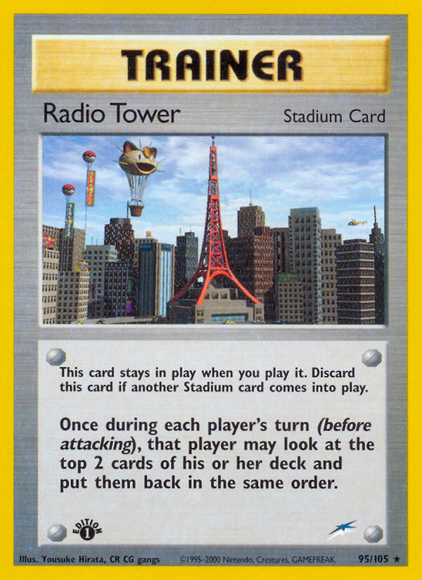 Radio Tower (95/105) [Neo Destiny 1st Edition] | RetroPlay Games