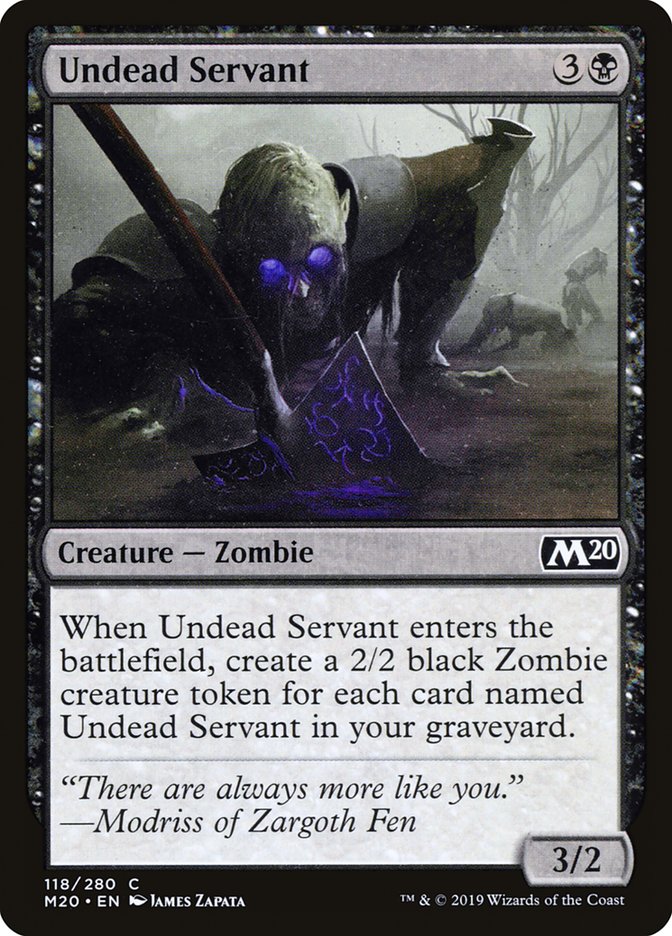 Undead Servant [Core Set 2020] | RetroPlay Games