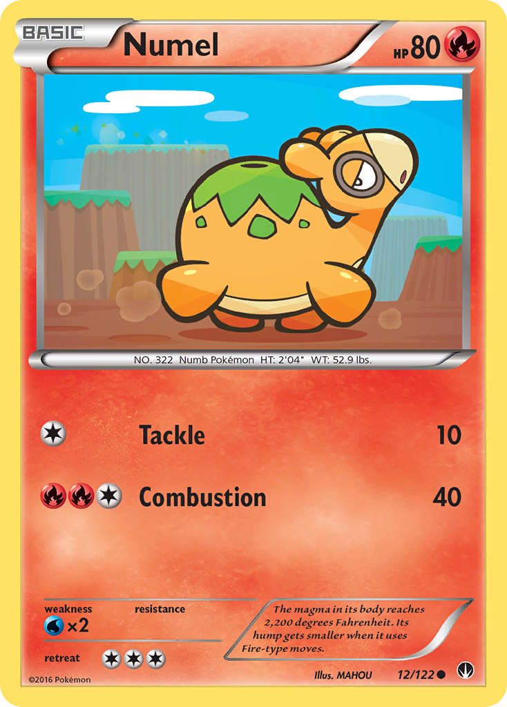 Numel (12/122) [XY: BREAKpoint] | RetroPlay Games