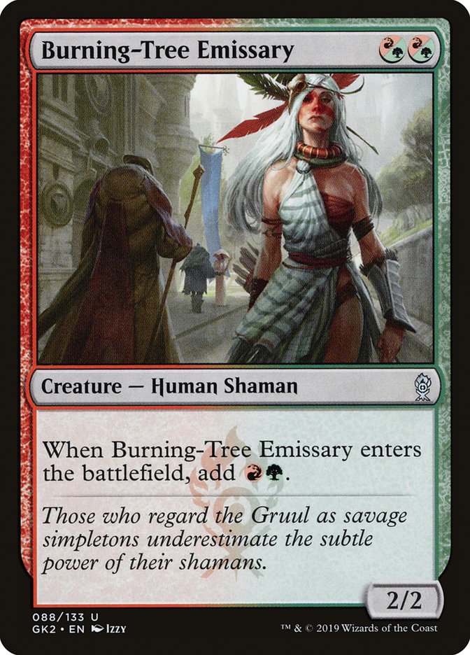 Burning-Tree Emissary [Ravnica Allegiance Guild Kit] | RetroPlay Games