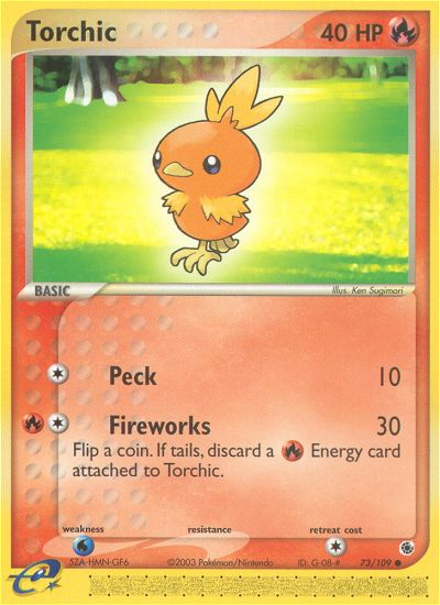 Torchic (73/109) [EX: Ruby & Sapphire] | RetroPlay Games