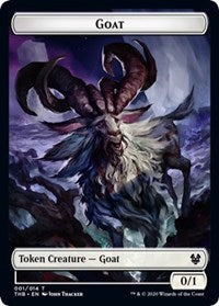 Goat // Satyr Double-sided Token [Theros Beyond Death Tokens] | RetroPlay Games