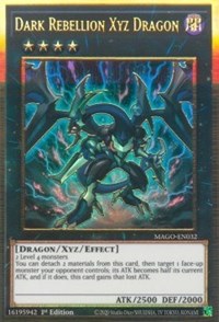 Dark Rebellion Xyz Dragon [MAGO-EN032] Gold Rare | RetroPlay Games