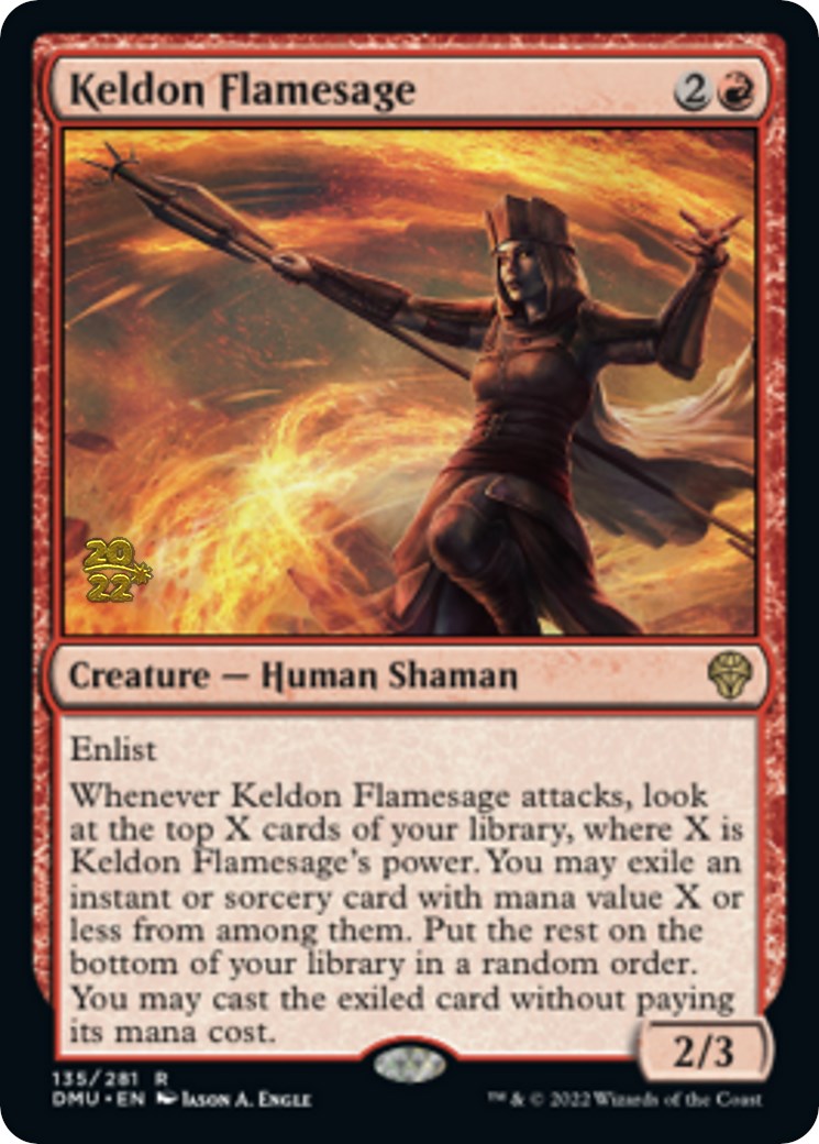 Keldon Flamesage [Dominaria United Prerelease Promos] | RetroPlay Games