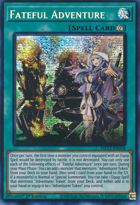 Fateful Adventure [MP23-EN268] Prismatic Secret Rare | RetroPlay Games