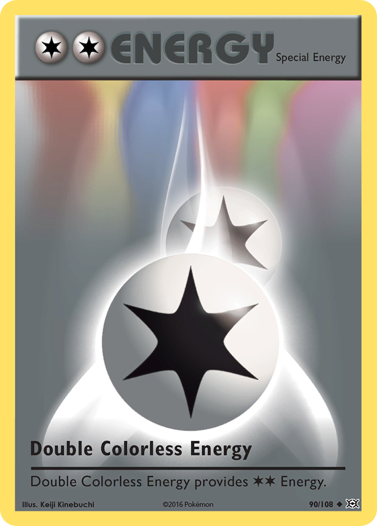 Double Colorless Energy (90/108) [XY: Evolutions] | RetroPlay Games