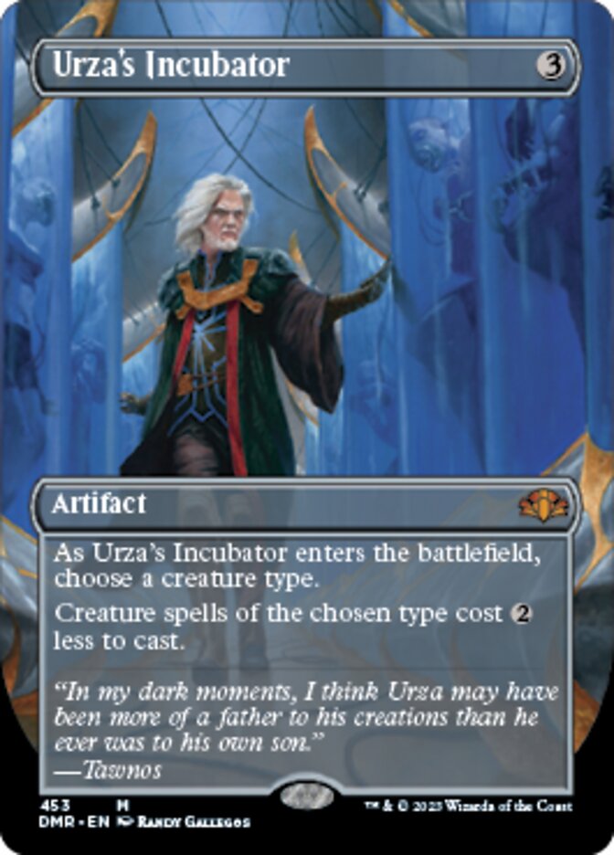 Urza's Incubator (Borderless Alternate Art) [Dominaria Remastered] | RetroPlay Games