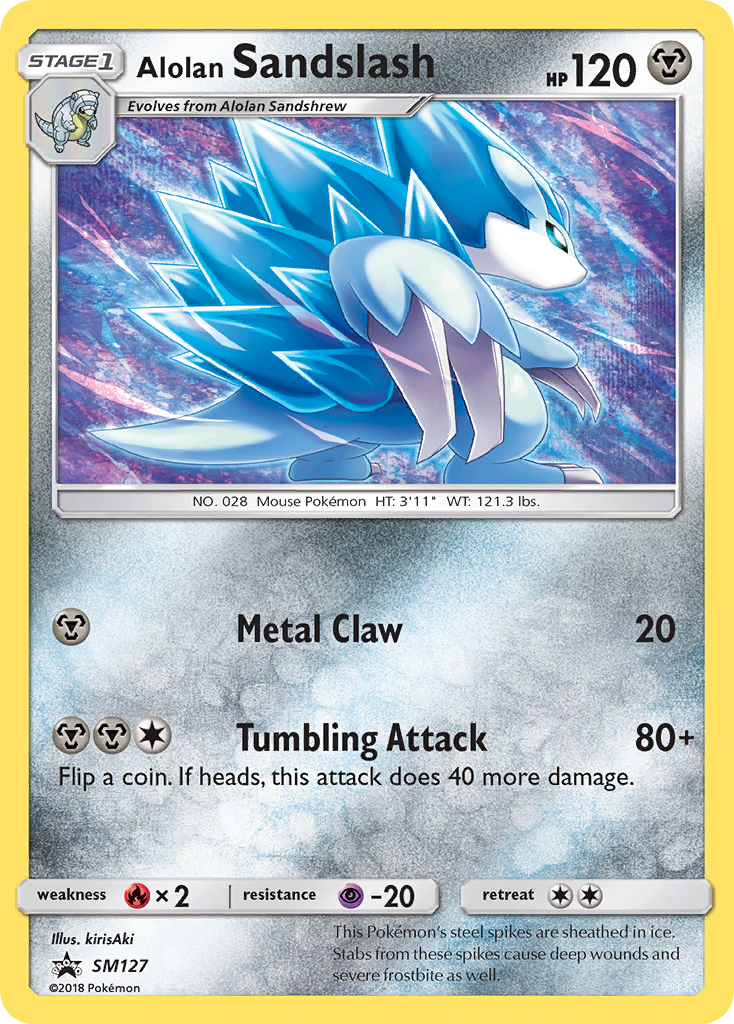 Alolan Sandslash (SM127) [Sun & Moon: Black Star Promos] | RetroPlay Games