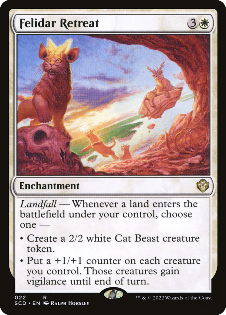 Felidar Retreat [Starter Commander Decks] | RetroPlay Games