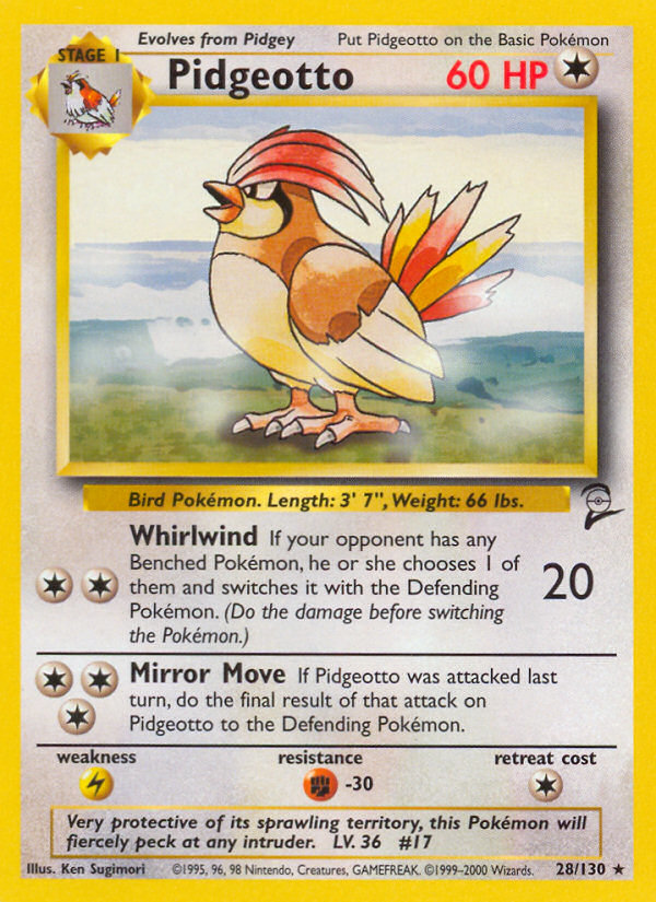 Pidgeotto (28/130) [Base Set 2] | RetroPlay Games