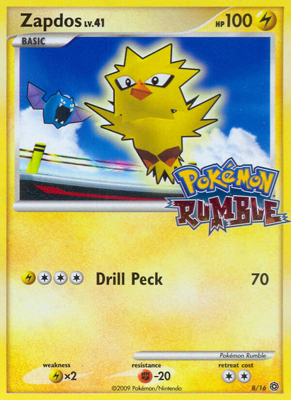 Zapdos (8/16) [Pokémon Rumble] | RetroPlay Games