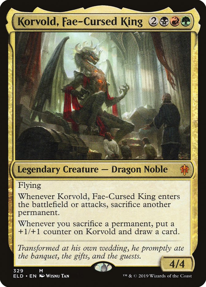 Korvold, Fae-Cursed King [Throne of Eldraine] | RetroPlay Games