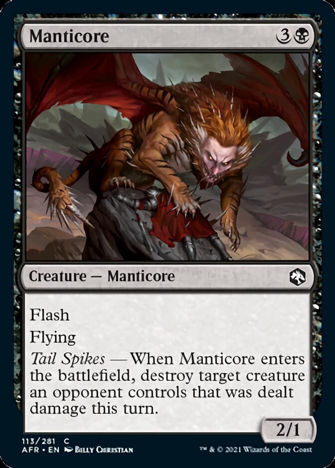 Manticore [Dungeons & Dragons: Adventures in the Forgotten Realms] | RetroPlay Games