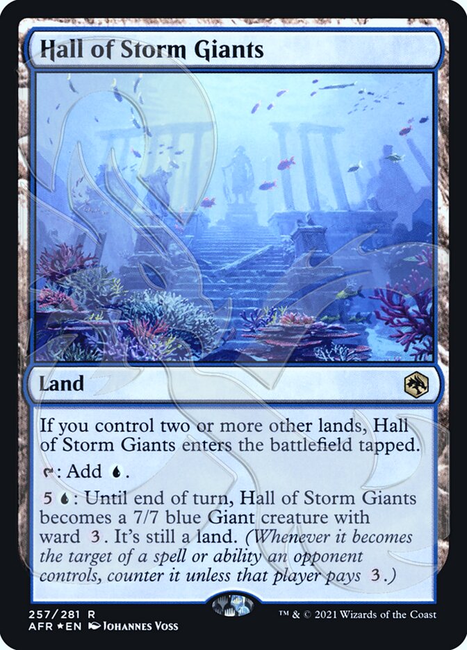 Hall of Storm Giants (Ampersand Promo) [Dungeons & Dragons: Adventures in the Forgotten Realms Promos] | RetroPlay Games
