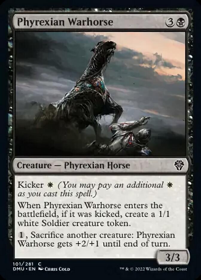 Phyrexian Warhorse [Dominaria United] | RetroPlay Games