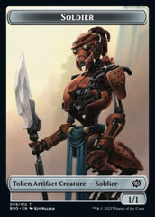 Powerstone // Soldier (009) Double-Sided Token [The Brothers' War Tokens] | RetroPlay Games