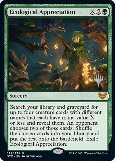 Ecological Appreciation (Promo Pack) [Strixhaven: School of Mages Promos] | RetroPlay Games