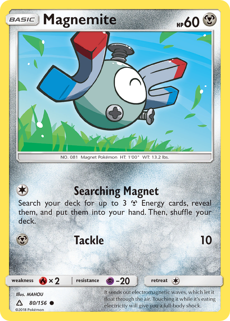 Magnemite (80/156) [Sun & Moon: Ultra Prism] | RetroPlay Games