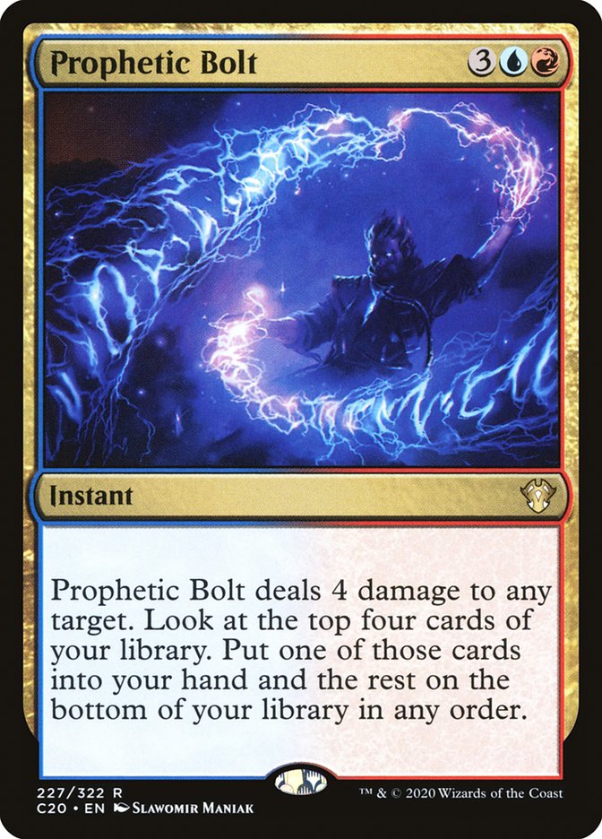 Prophetic Bolt [Commander 2020] | RetroPlay Games