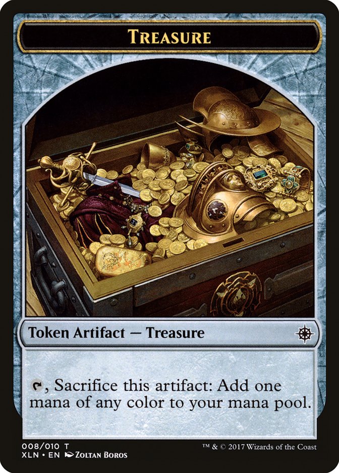 Treasure (008/010) [Ixalan Tokens] | RetroPlay Games