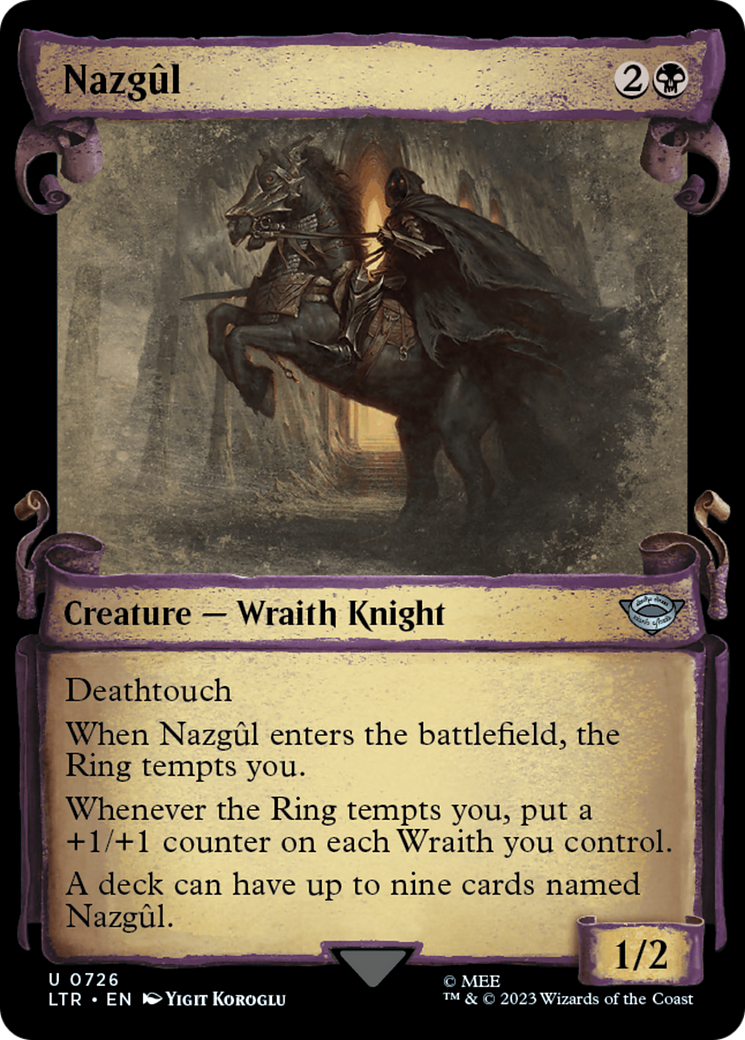 Nazgul (0726) [The Lord of the Rings: Tales of Middle-Earth Showcase Scrolls] | RetroPlay Games