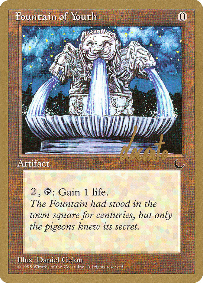 Fountain of Youth (Michael Loconto) [Pro Tour Collector Set] | RetroPlay Games