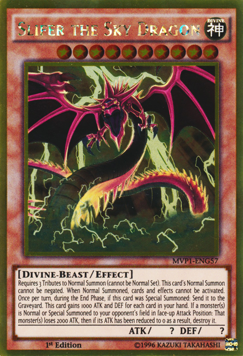 Slifer the Sky Dragon [MVP1-ENG57] Gold Rare | RetroPlay Games